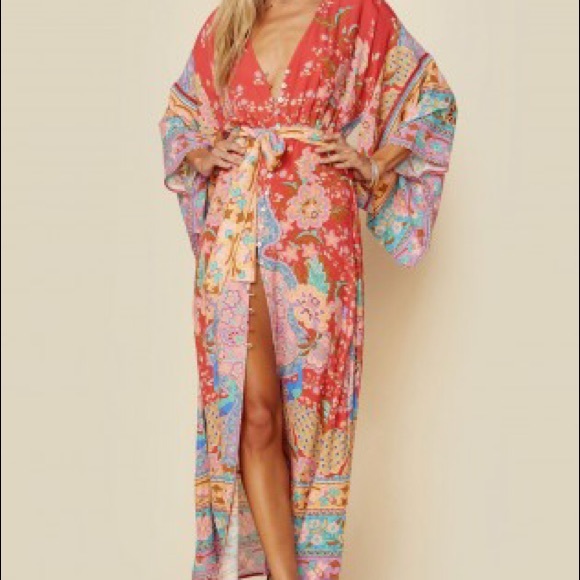 Spell Dresses & Skirts - Spell and the Gypsy Lotus Kimono Gown